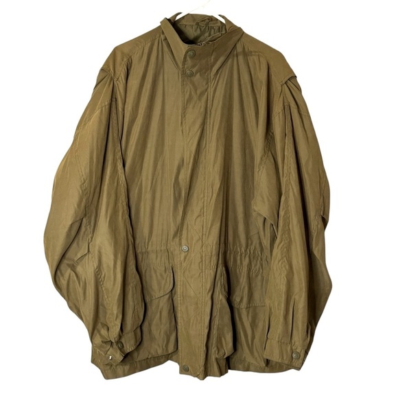 John Ashford Outdors Jacket Green Utility Barn Field Full Zip Mens XL - Picture 1 of 14